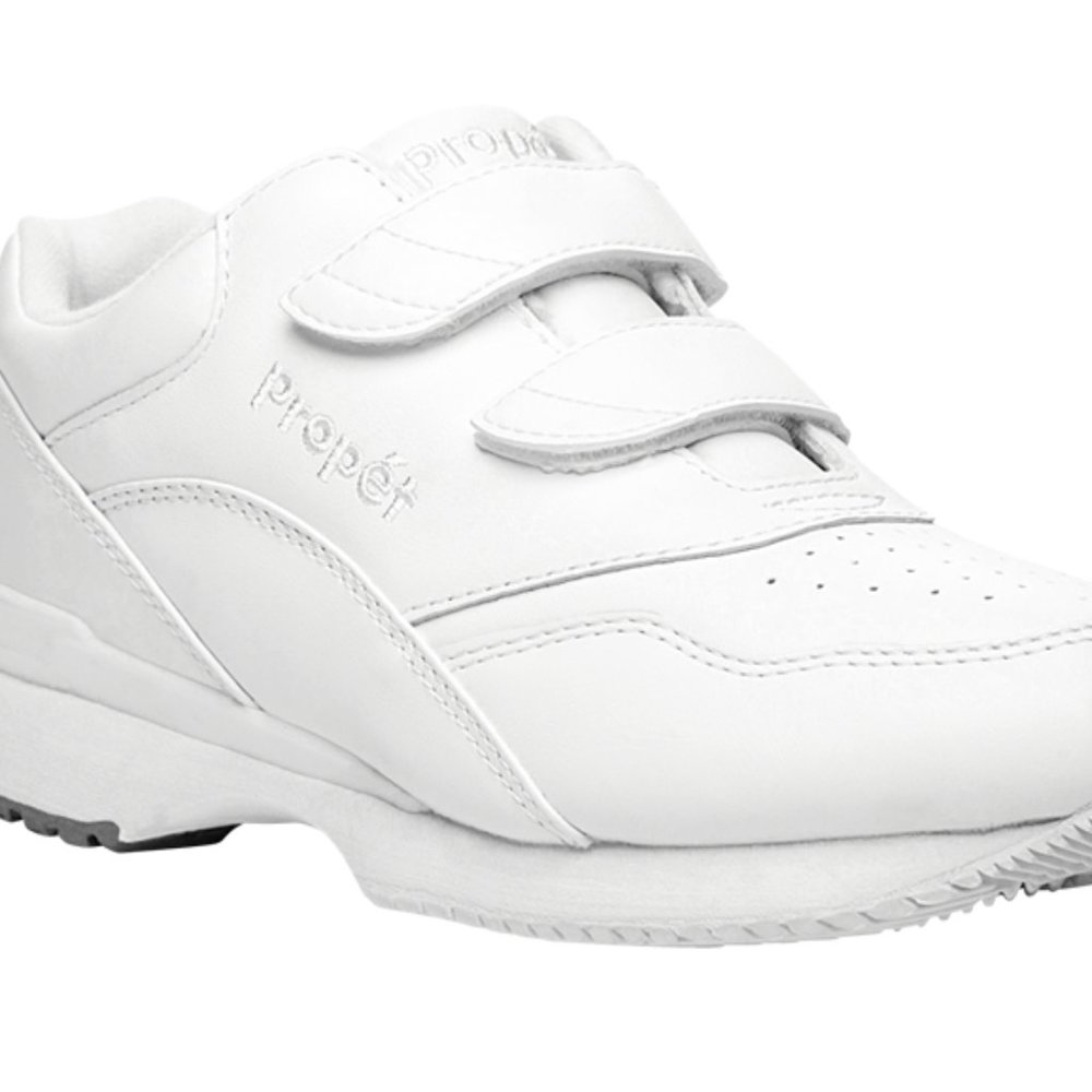 Propet Women's Tour Walker Strap W3902 Walking Shoes.White Size:9XX(4E)